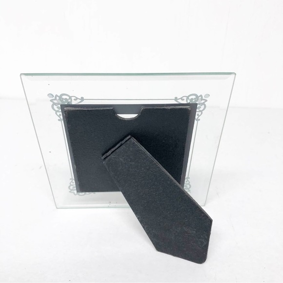 Vintage Home Decor Glass and Crystal Gem Picture Photo Frame - Picture 4 of 6